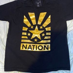Parish nation shirt with dark yellow